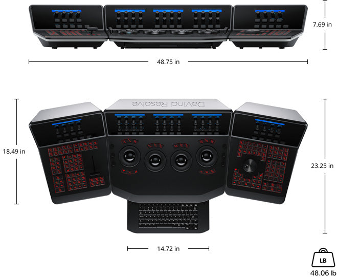 DaVinci Resolve Advance Panel